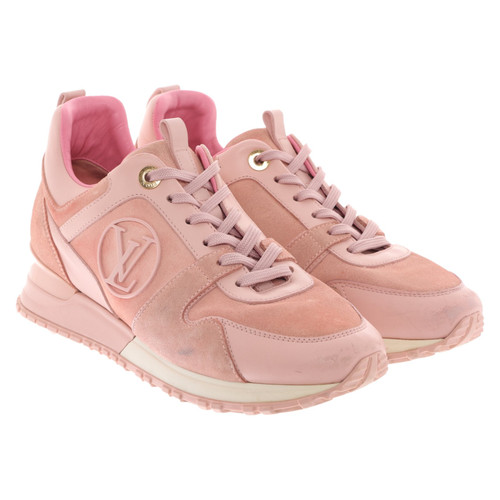 LOUIS VUITTON Damen Sneakers aus Leder in Rosa / Pink
