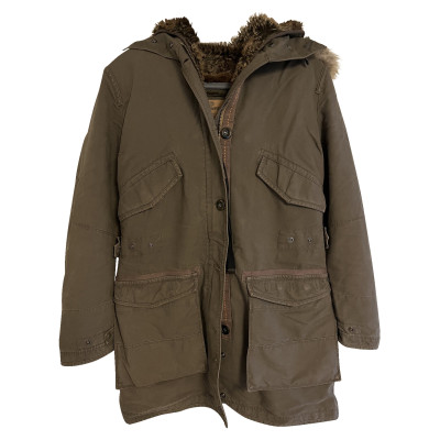 Parajumpers Giacca/Cappotto in Tela in Verde oliva