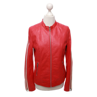 Lloyd Jacket/Coat Leather in Red