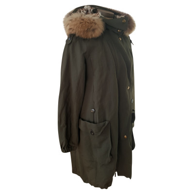 Sportmax Jacket/Coat Cotton in Olive