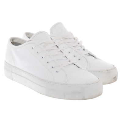 Common Projects Sneakers aus Leder in Weiß