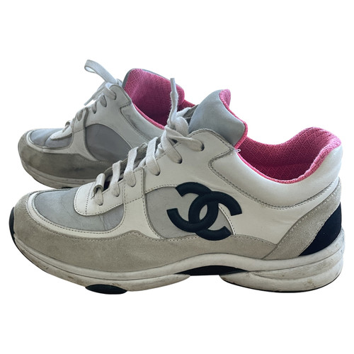 CHANEL Damen Sneakers in Weiß Größe: EU 40 | Second Hand