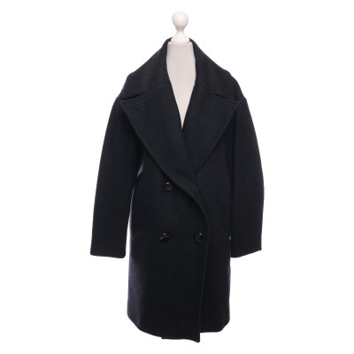 Isabel Marant Pour H&M Jacket/Coat Wool in Black