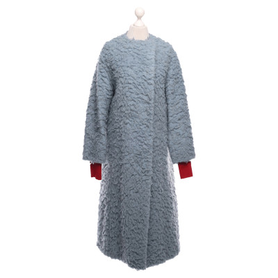 Roksanda Jacket/Coat Wool in Turquoise