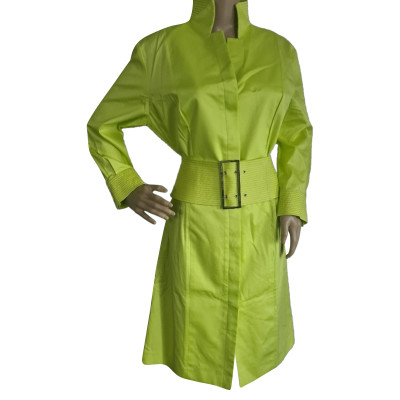 Guy Laroche Jacket/Coat Cotton in Green