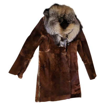 Utzon Jacket/Coat Fur in Brown