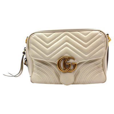Gucci Clutch Leer in Wit