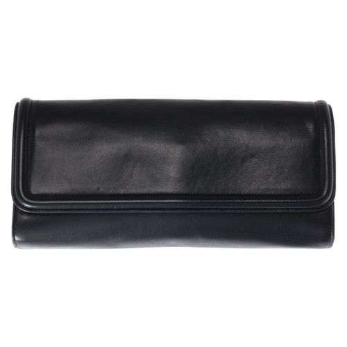 HUGO BOSS Women's Clutch Bag Leather in Black | Second Hand
