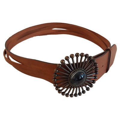 Orciani Belt Leather in Brown