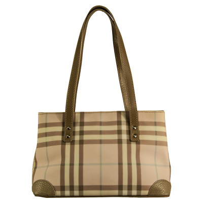 Burberry Tote bag Canvas in Roze