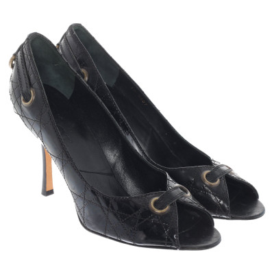 Christian Dior Pumps/Peeptoes Patent leather in Black