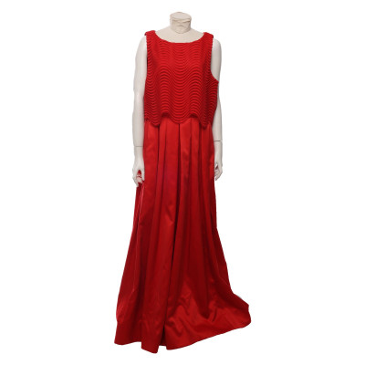 Badgley Mischka Kleid in Rot