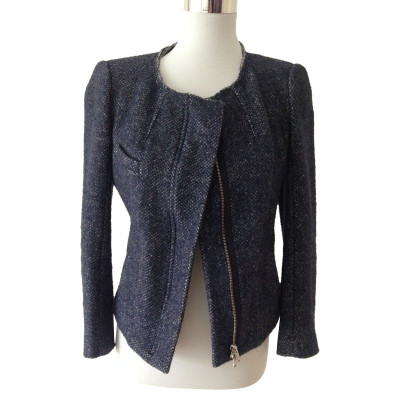 Isabel Marant Giacca/Cappotto in Lana in Blu