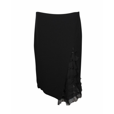 Emanuel Ungaro Skirt Silk in Black
