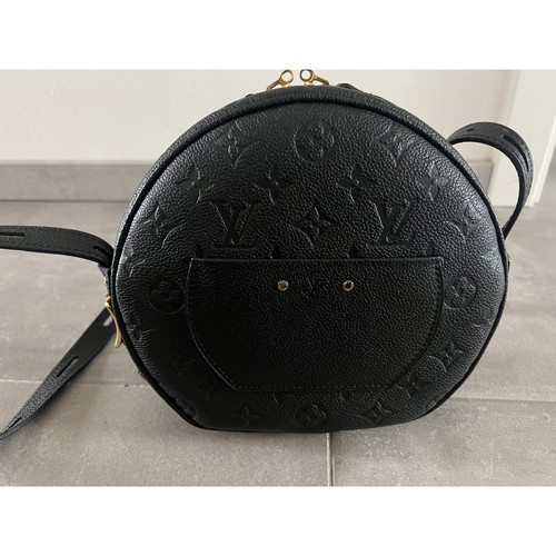 LOUIS VUITTON Women's Boîte Chapeau Souple Leather in Black