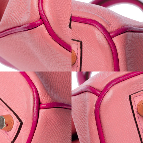 Hermès Herbag 30 Pink Tan - Dress Cheshire, Preloved Designer Fashion