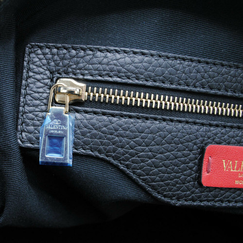 VALENTINO GARAVANI Damen Handtasche aus Leder in Schwarz