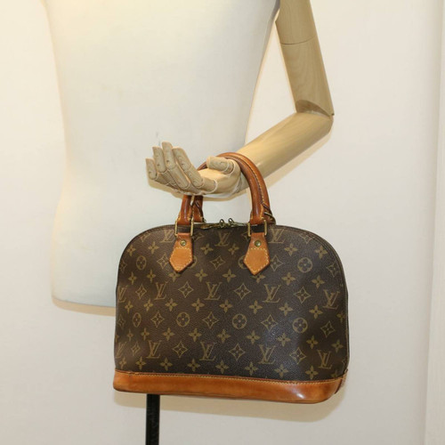 LOUIS VUITTON Damen Alma aus Canvas in Braun