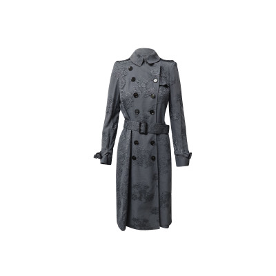 Burberry Prorsum Jacket/Coat Viscose in Grey