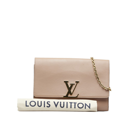 LOUIS VUITTON Women's Shoulder bag Leather in Beige