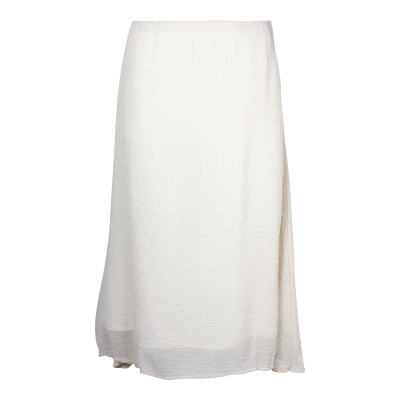 Mansur Gavriel Skirt Silk in White