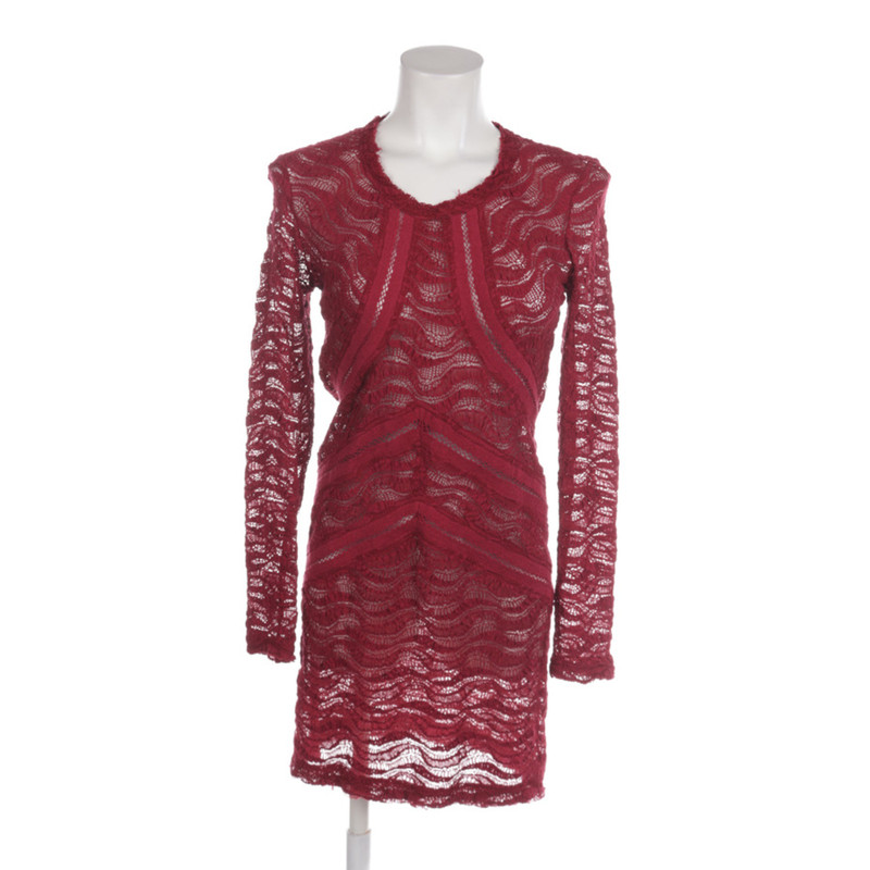 IRO Femme Robe en Coton en Rouge en Taille DE 36