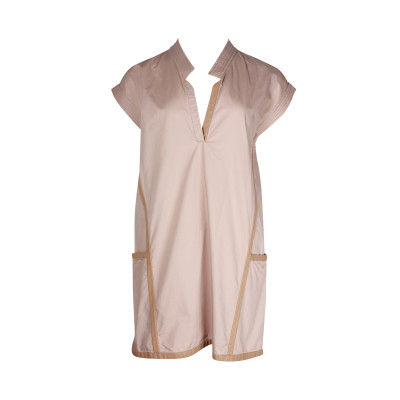 Hermès Robe en Coton en Rose/pink