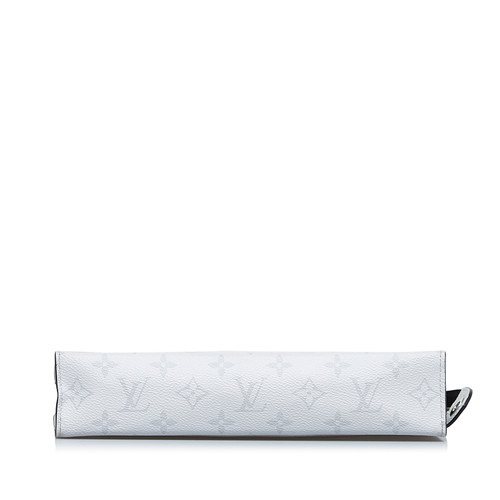 Pochette voyage small bag Louis Vuitton White in Cotton - 33366507