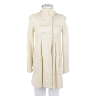 Diane Von Furstenberg Jacke/Mantel aus Baumwolle in Weiß