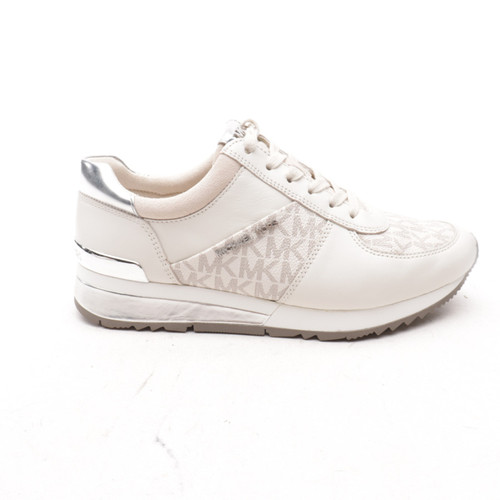 MICHAEL KORS Damen Sneakers aus Leder in Weiß Größe: EU 37