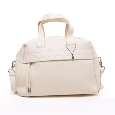 Pollini Handbag Leather in White