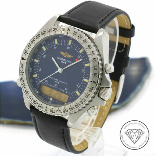 BREITLING Dames Horloge in Blauw | Tweedehands