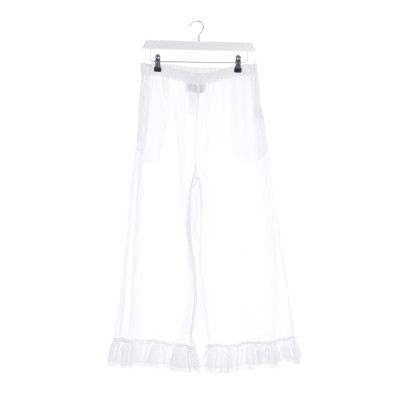 Erika Cavallini Trousers Cotton in White