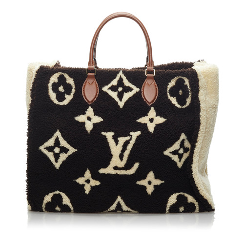 Sac Cabas OnTheGo en cuir noir Louis Vuitton - Seconde Main