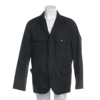 Etro Jacket/Coat Cotton in Blue