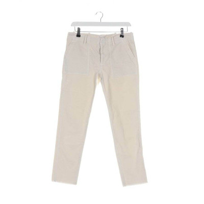 Nili Lotan Paire de Pantalon en Coton en Blanc
