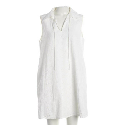 Sly 010 Robe en Coton en Blanc