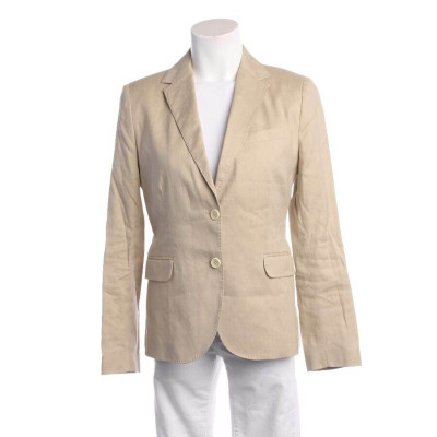 Gant Jacke/Mantel aus Leinen in Weiß