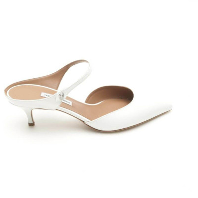 Tabitha Simmons Sandalen aus Leder in Weiß