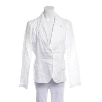 Joe Taft Jacket/Coat Linen in White