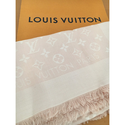 LOUIS VUITTON Dames Monogram Shine Tuch Wol in Roze