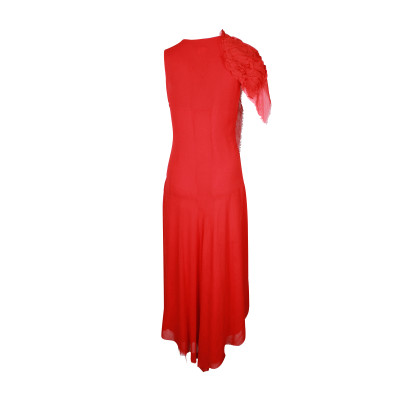 Yohji Yamamoto Kleid in Rot