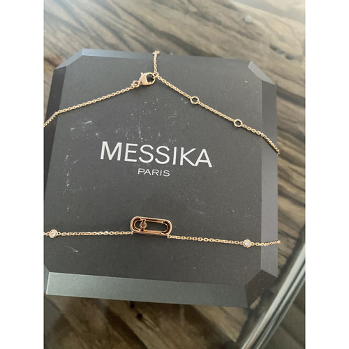 MESSIKA Women's Necklace Red gold in White | REBELLE