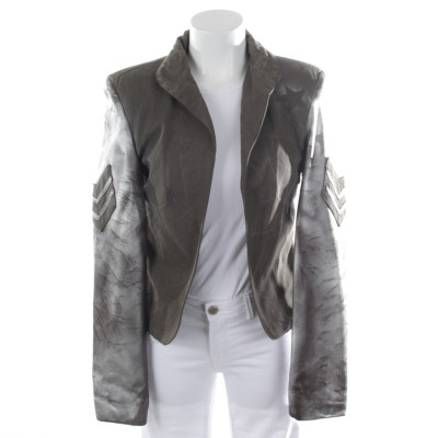 Camouflage Couture Jacket/Coat Cotton in Silvery
