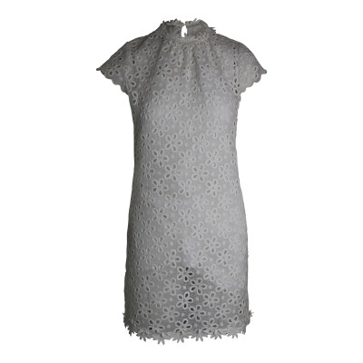 Milly Kleid aus Baumwolle in Weiß