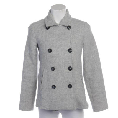 Gant Jacke/Mantel aus Wolle in Grau