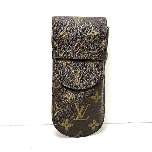 LOUIS VUITTON Dames Tasje/Portemonnee Canvas in Bruin