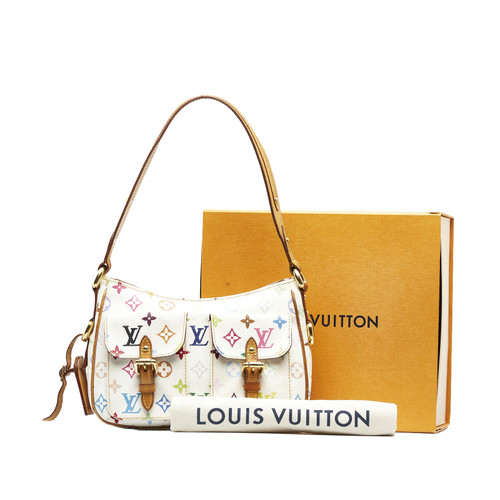 Louis Vuitton White Multicolor Lodge Pm