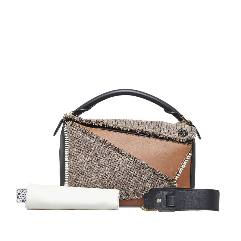 Loewe sales tweed bag