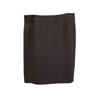 Giorgio Armani Skirt Silk in Brown